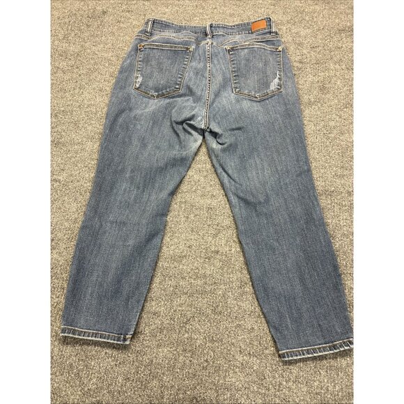 Judy Blue Relaxed Fit Jean 14W Medium Wash Blue Denim Mid Rise - Picture 10 of 12